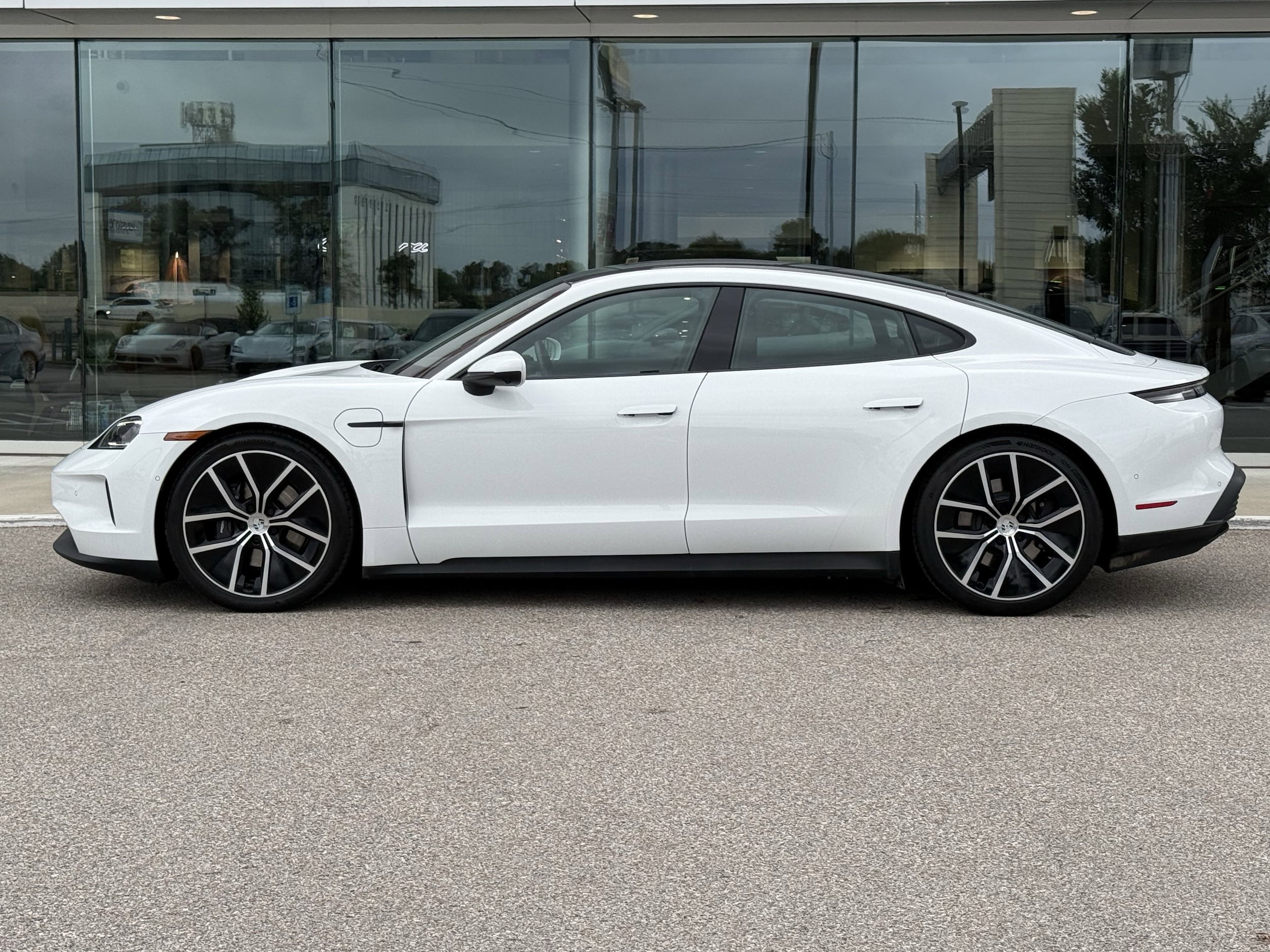 Certified 2025 Porsche Taycan Base with VIN WP0AA2Y19SSA08974 for sale in Houston, TX