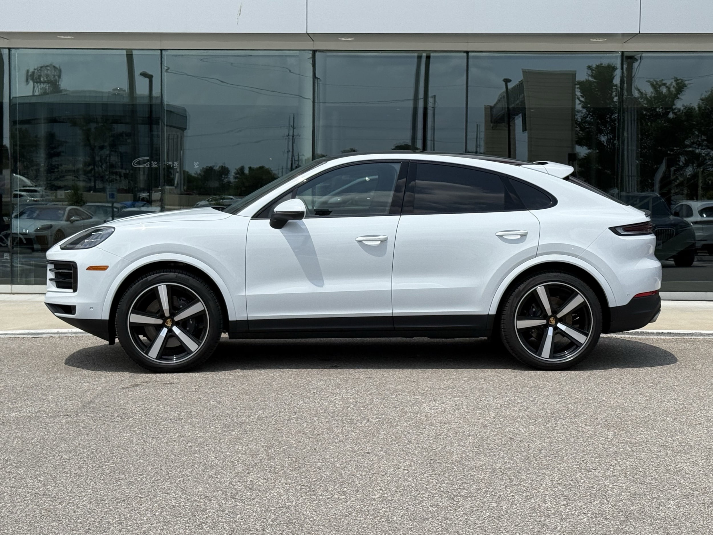 Certified 2024 Porsche Cayenne Coup Base with VIN WP1BA2AY0RDA55638 for sale in Houston, TX