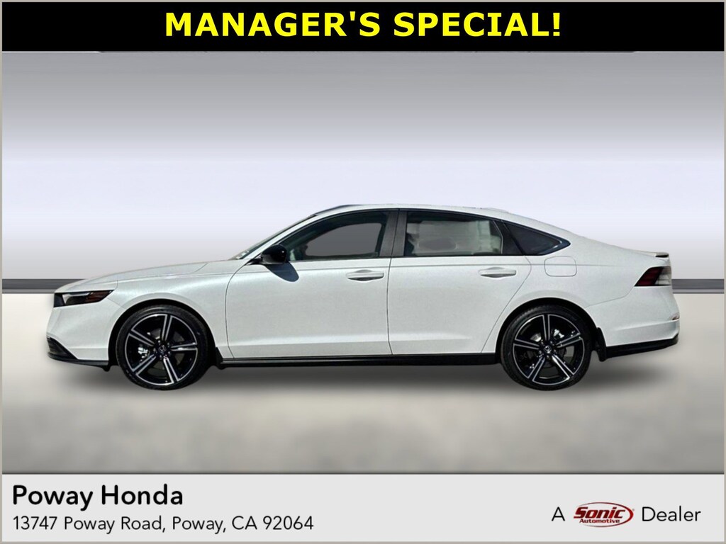 New 2025 Honda Accord Hybrid Sport Sedan
