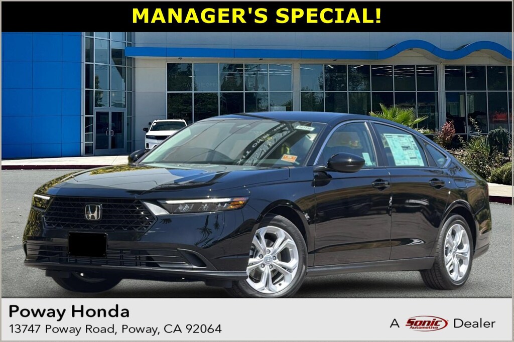 New 2026 Honda Accord LX Sedan