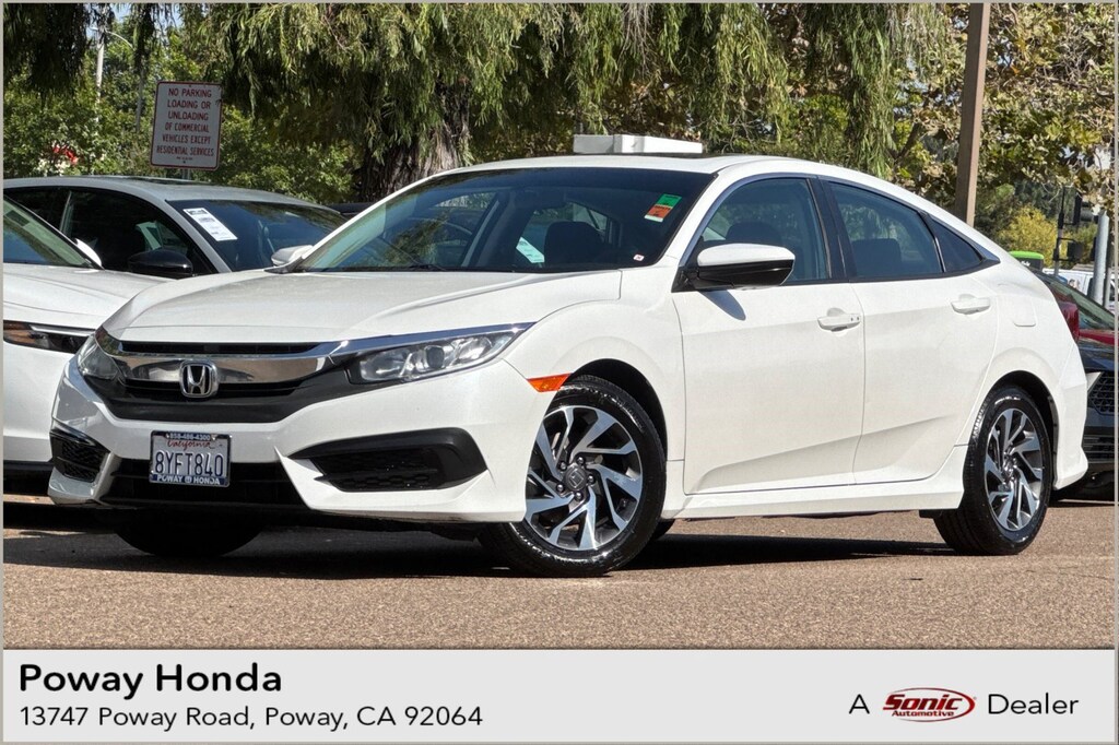 Used 2017 Honda Civic EX Sedan
