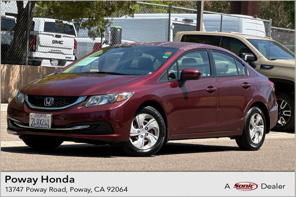 Used 2015 Honda Civic LX Sedan