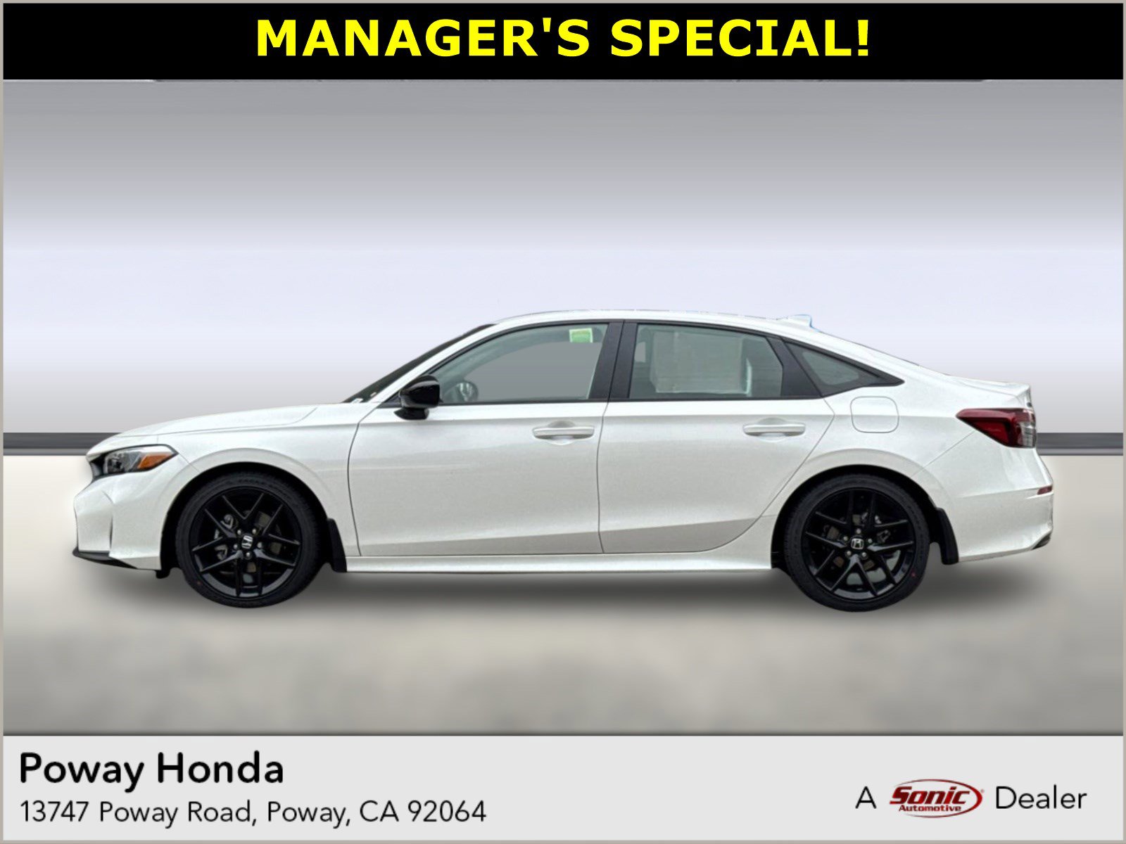 2026 Honda Civic Sport CVT's photo