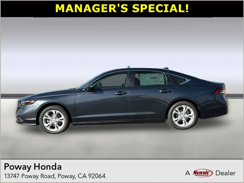 New 2026 Honda Accord LX Sedan