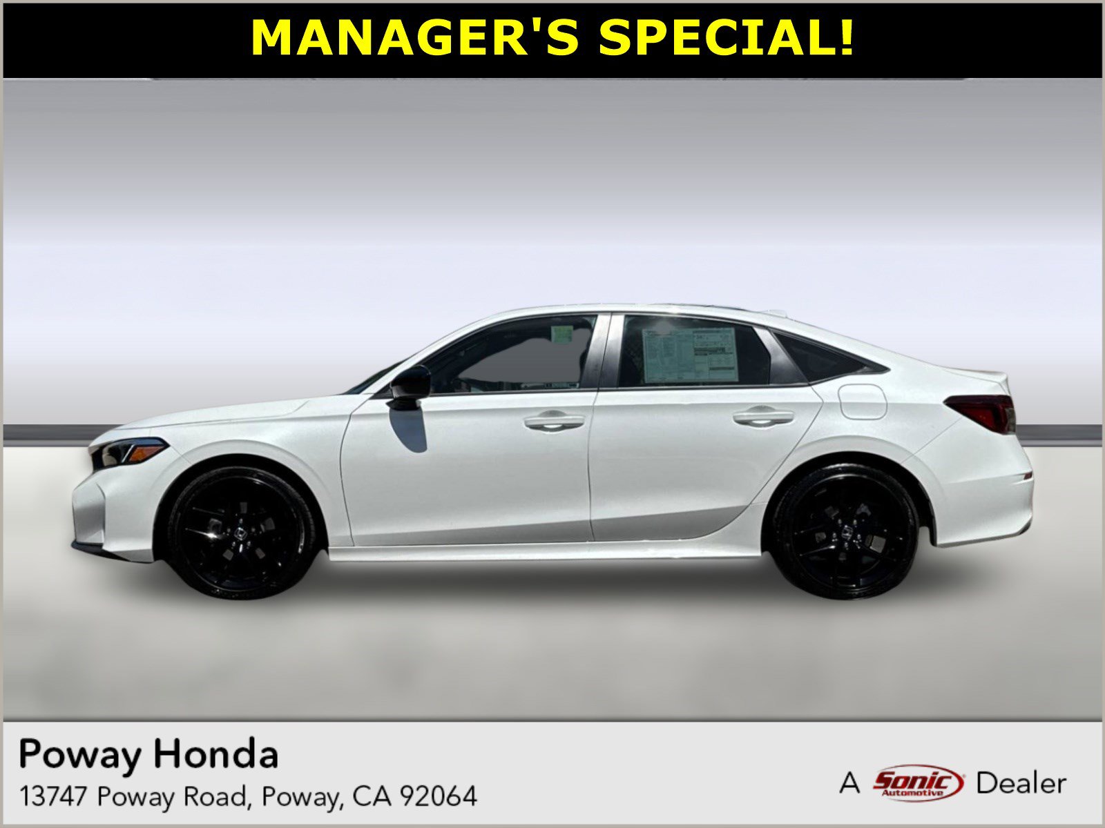 2026 Honda Civic Sport CVT's photo