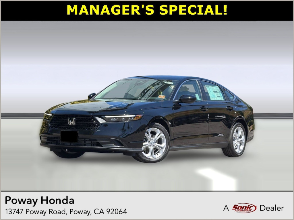 New 2026 Honda Accord LX Sedan