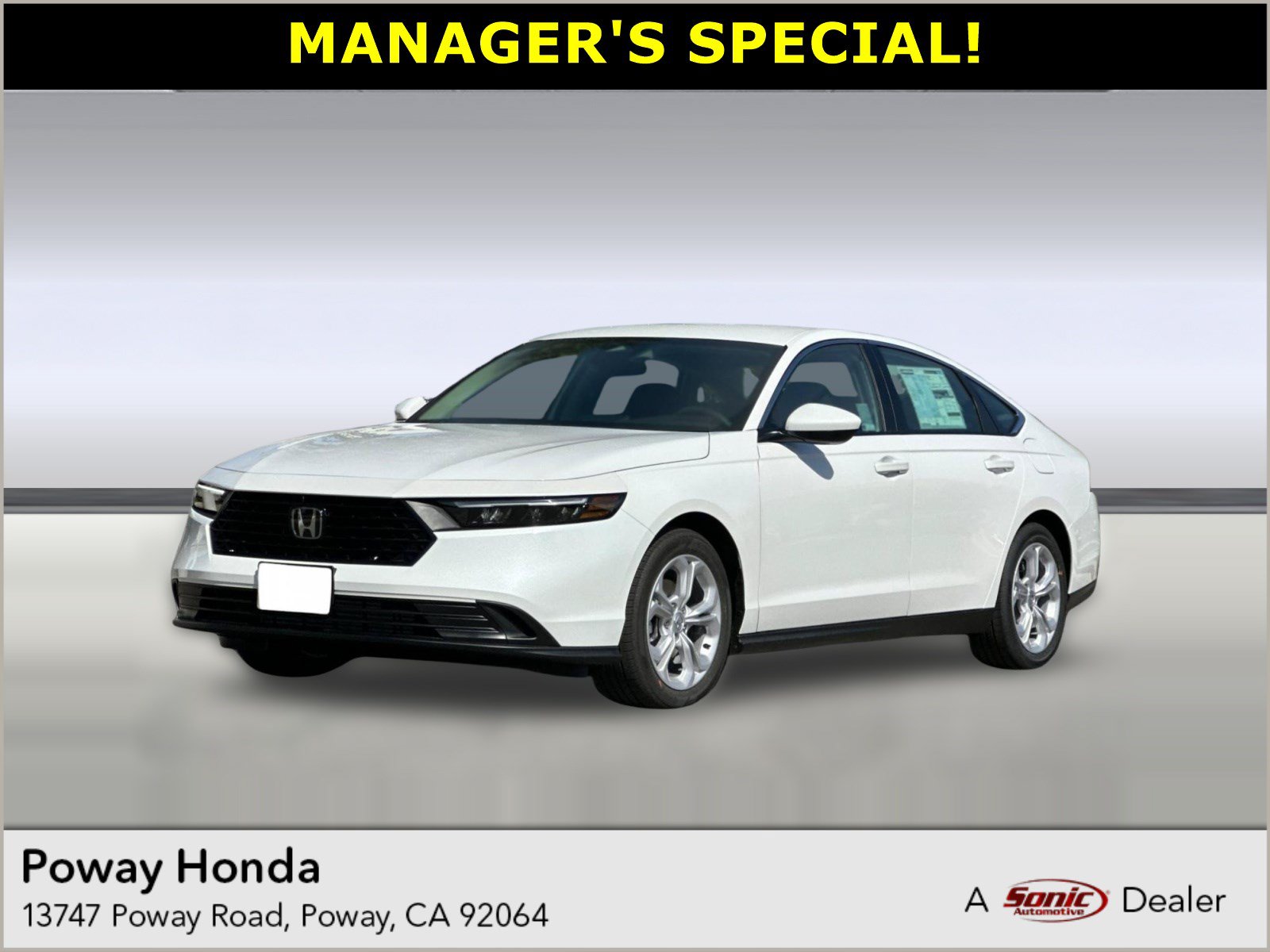 2026 Honda Accord LX