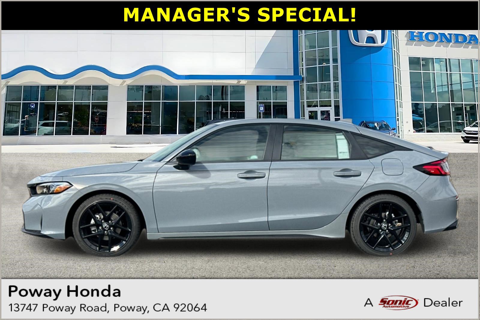 2026 Honda Civic Sport CVT's photo