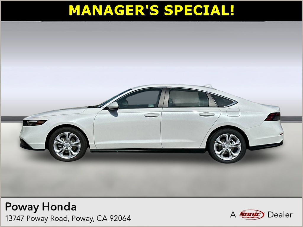 New 2026 Honda Accord LX Sedan