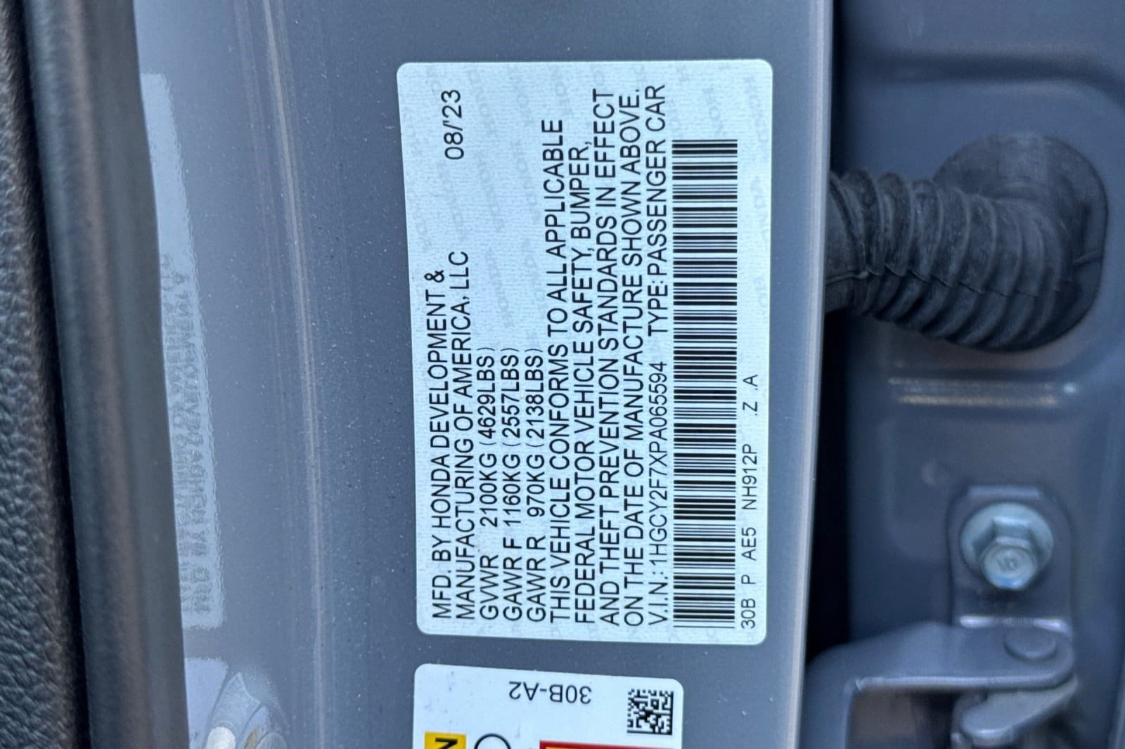 2023 Honda Accord Hybrid Sport-L - Photo 24