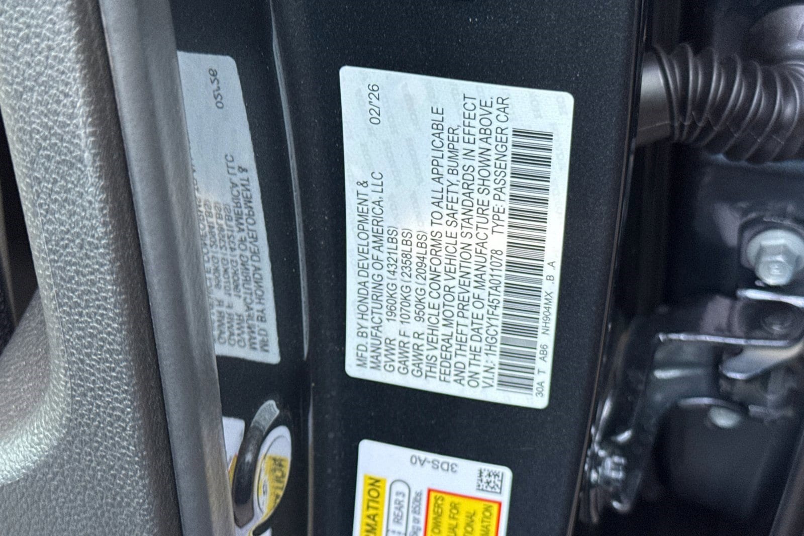2026 Honda Accord SE - Photo 21