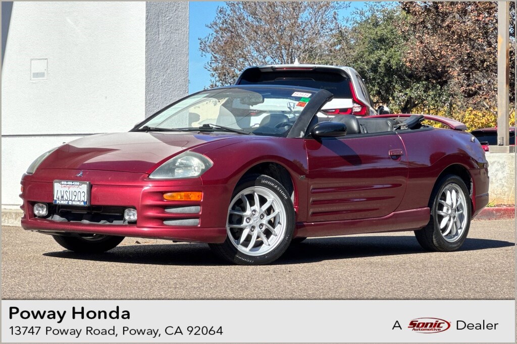Used 2002 Mitsubishi Eclipse Spyder GT Convertible