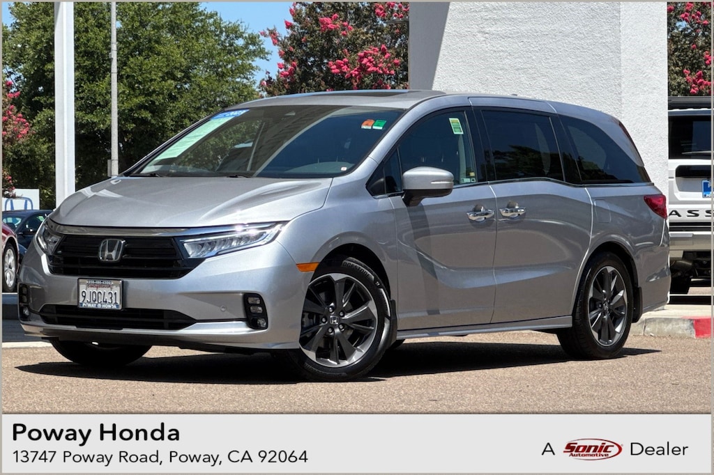 Certified 2023 Honda Odyssey Elite Van