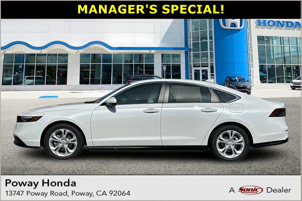 New 2026 Honda Accord LX Sedan