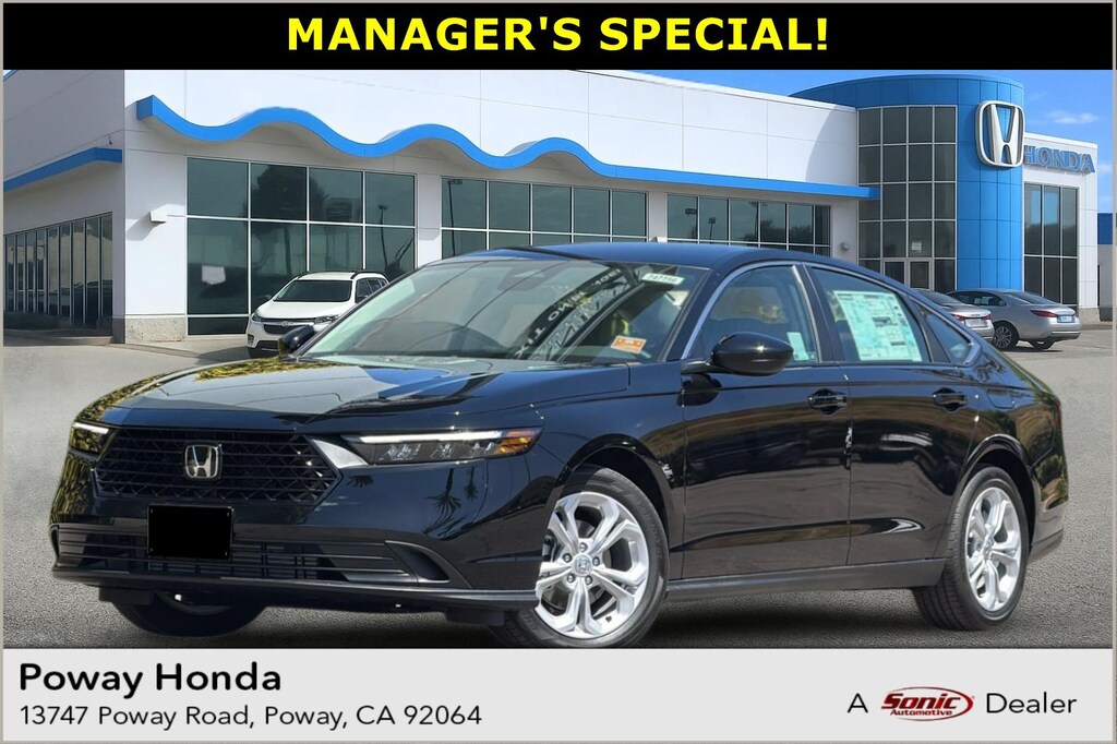 New 2026 Honda Accord LX Sedan