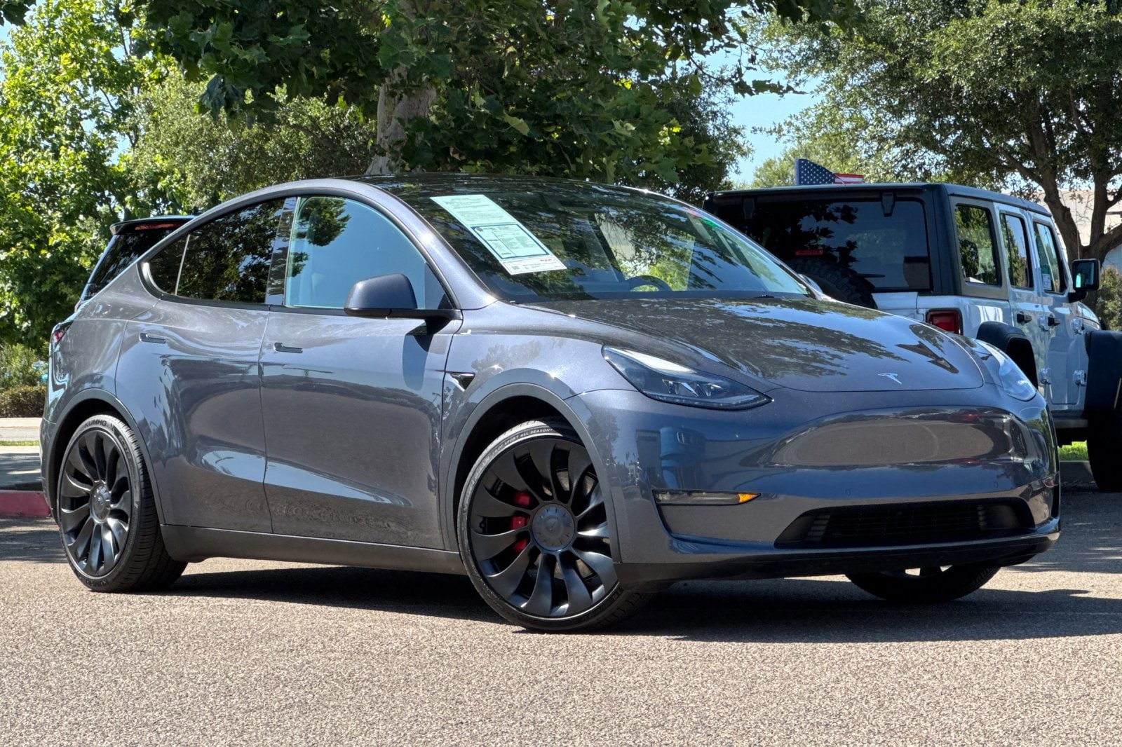 Used 2022 Tesla Model Y Performance with VIN 7SAYGDEF2NF456886 for sale in Poway, CA
