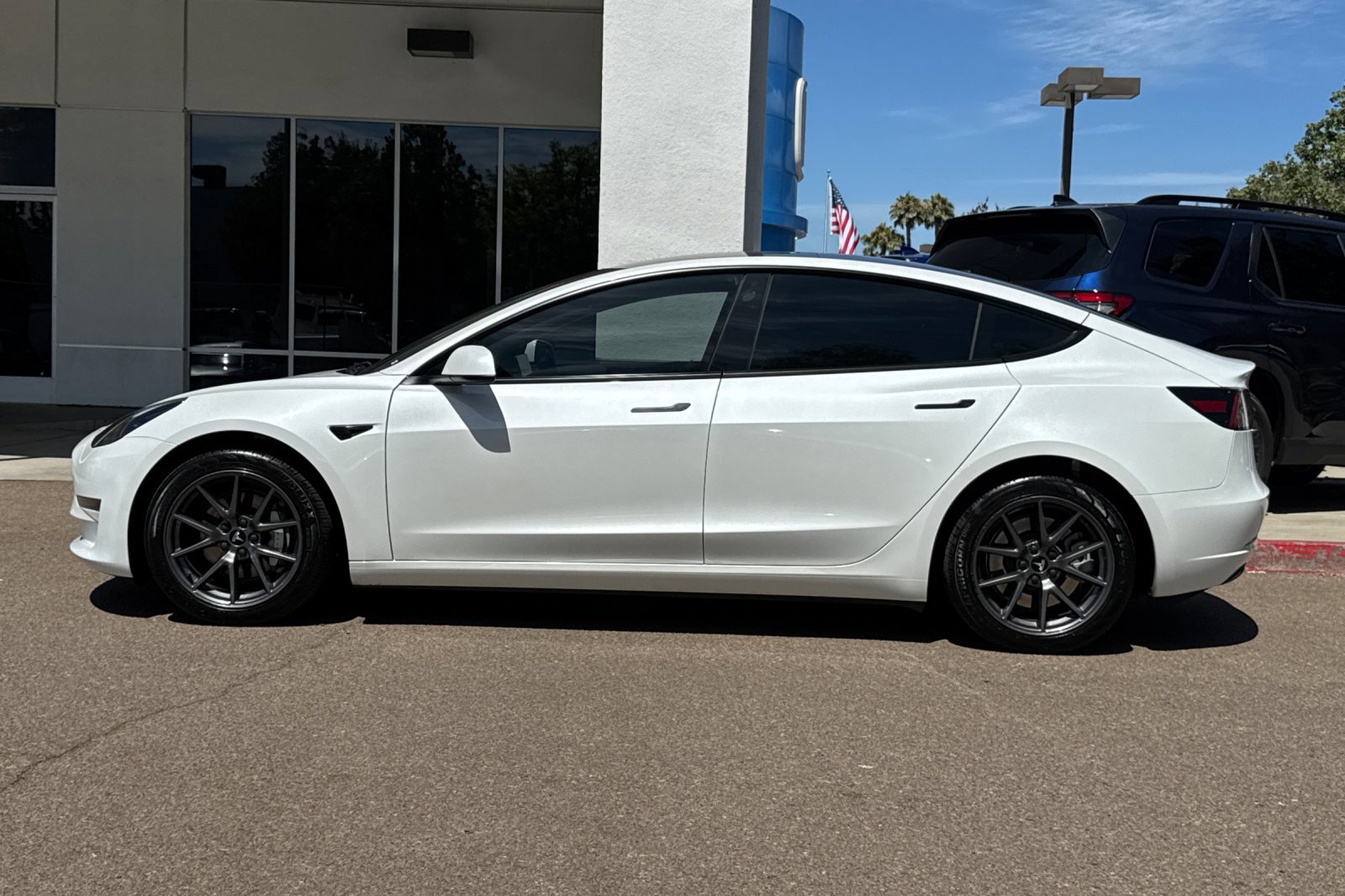 Used 2023 Tesla Model 3 Base with VIN 5YJ3E1EA5PF587202 for sale in Poway, CA