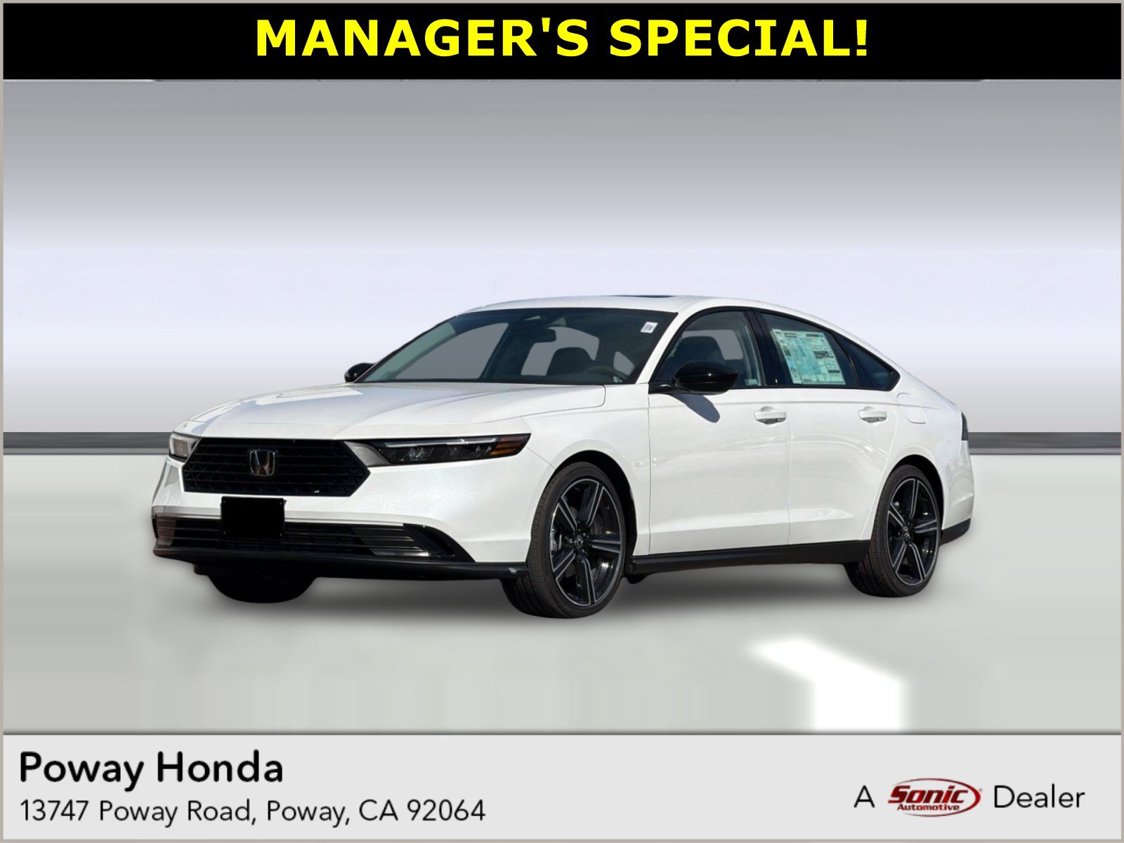 2026 Honda Accord SE