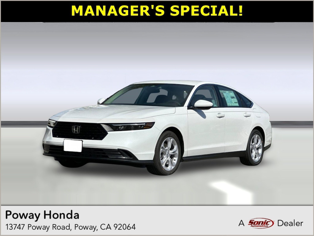 New 2026 Honda Accord LX Sedan