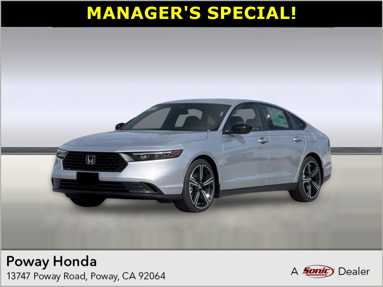 2026 Honda Accord Hybrid Sport