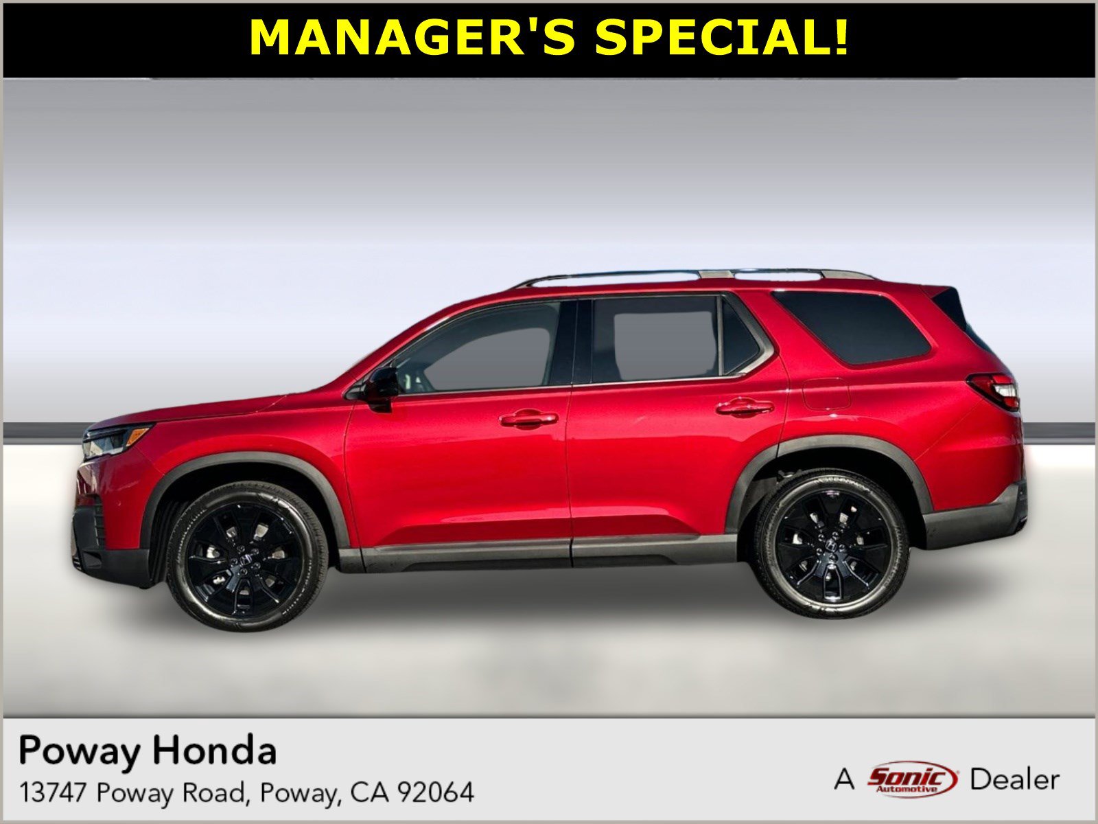 2026 Honda Pilot Black Edition SUV