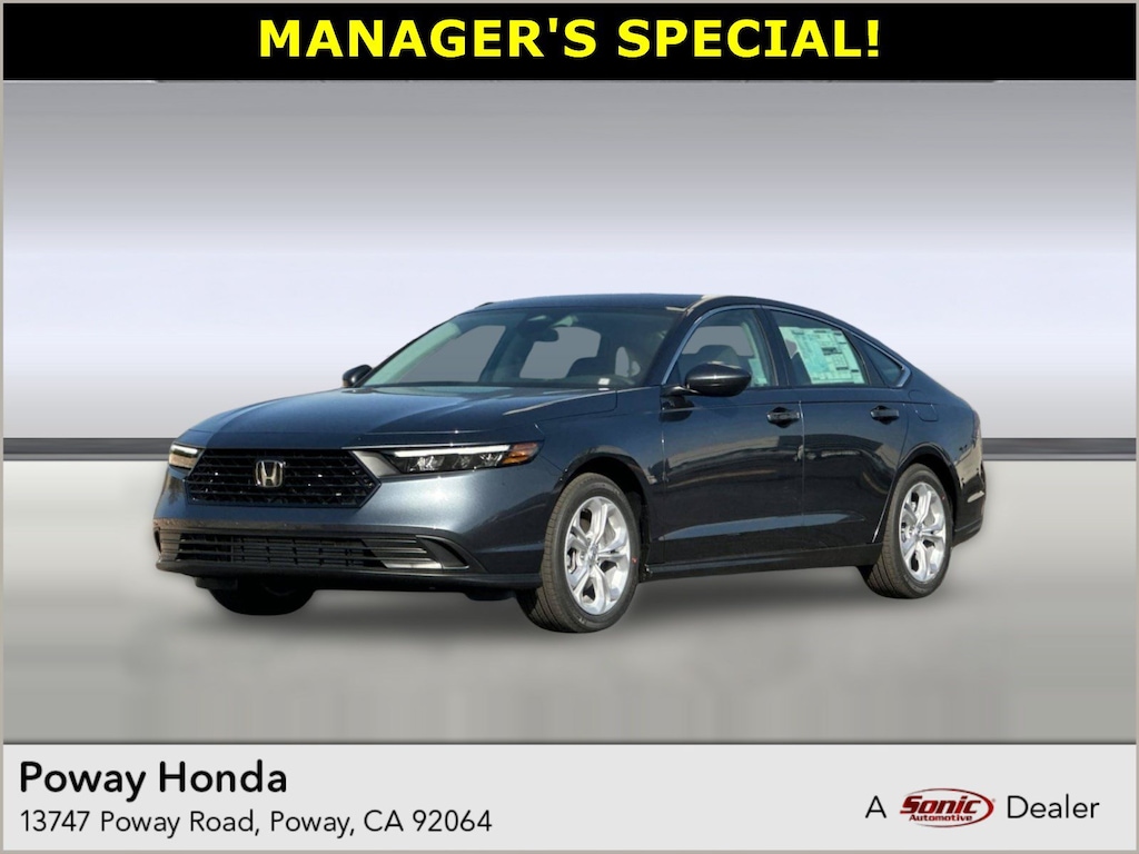 New 2026 Honda Accord LX Sedan