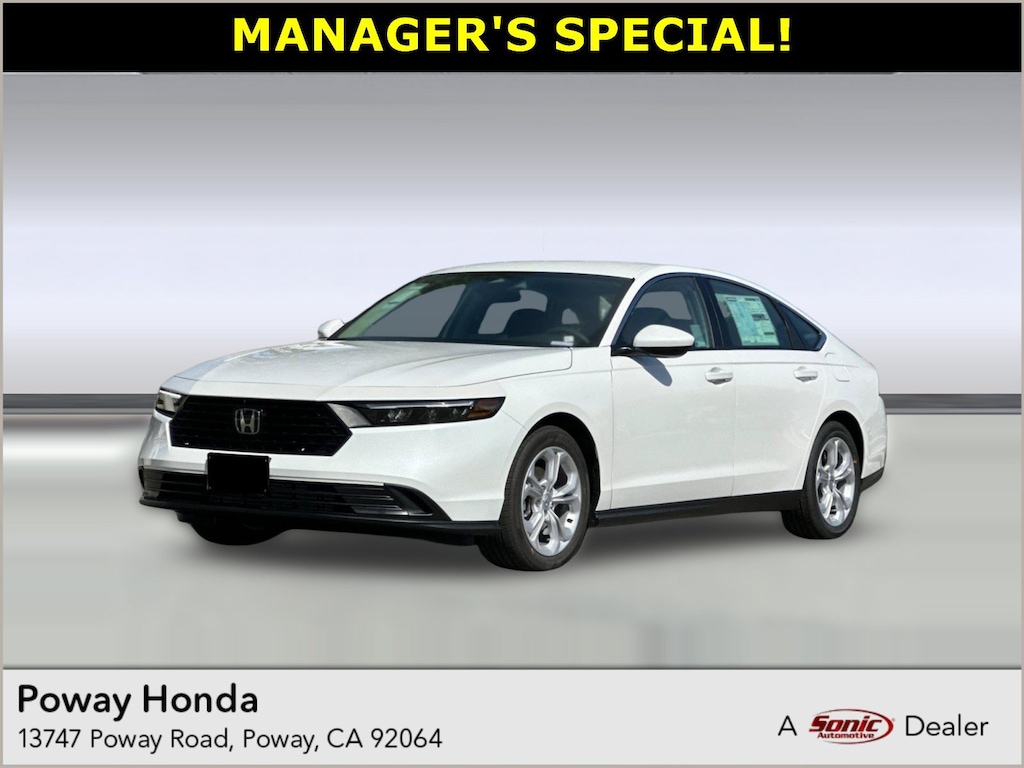 New 2026 Honda Accord LX Sedan