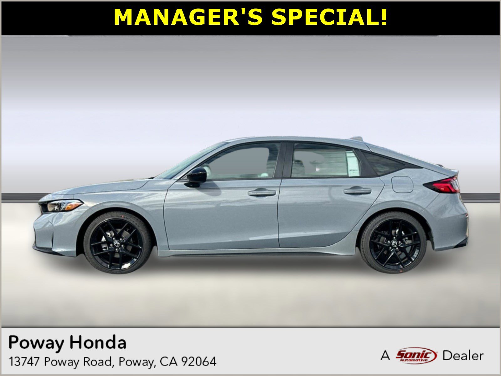 2026 Honda Civic Sport CVT's photo