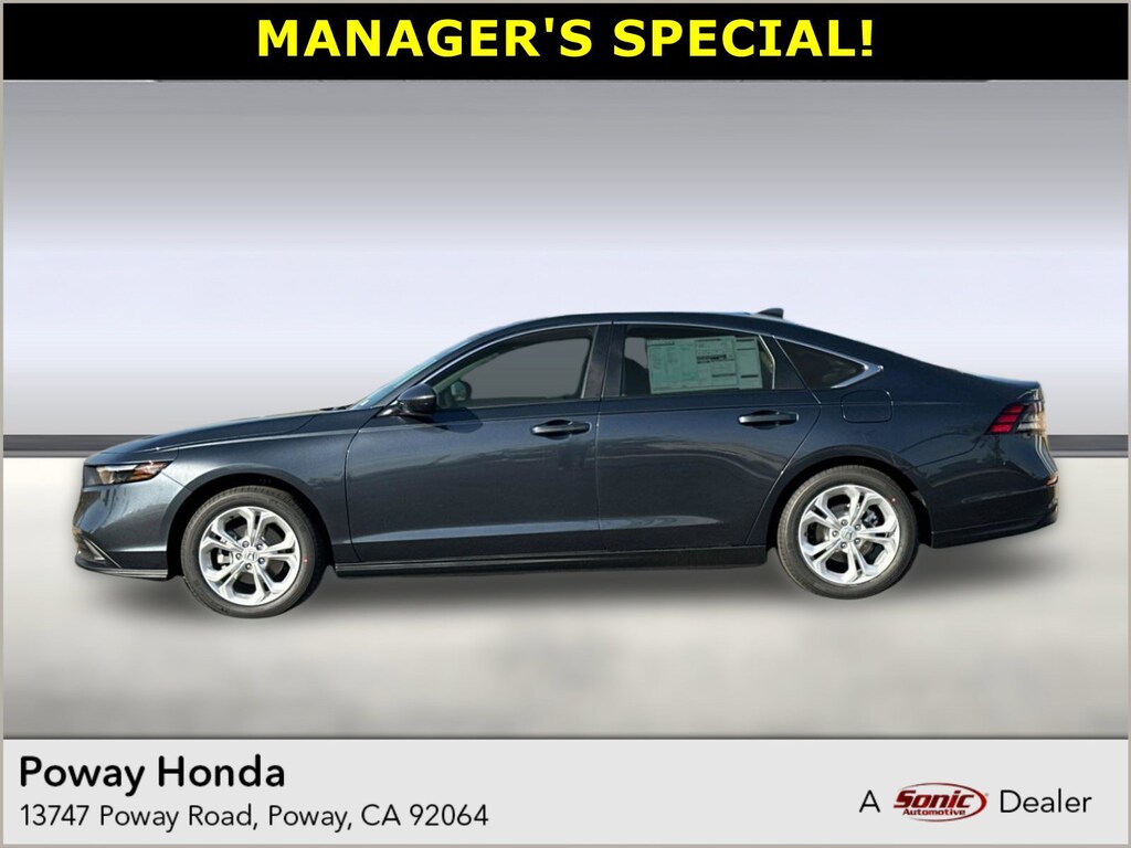 New 2026 Honda Accord LX Sedan