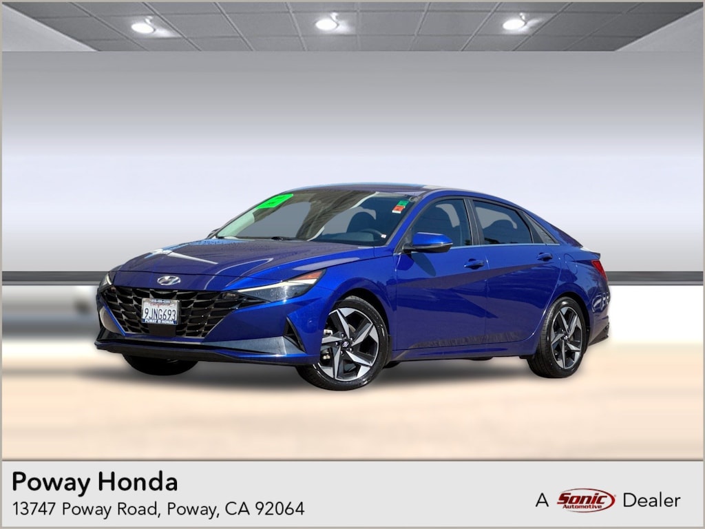 Used 2023 Hyundai Elantra HEV Limited Sedan