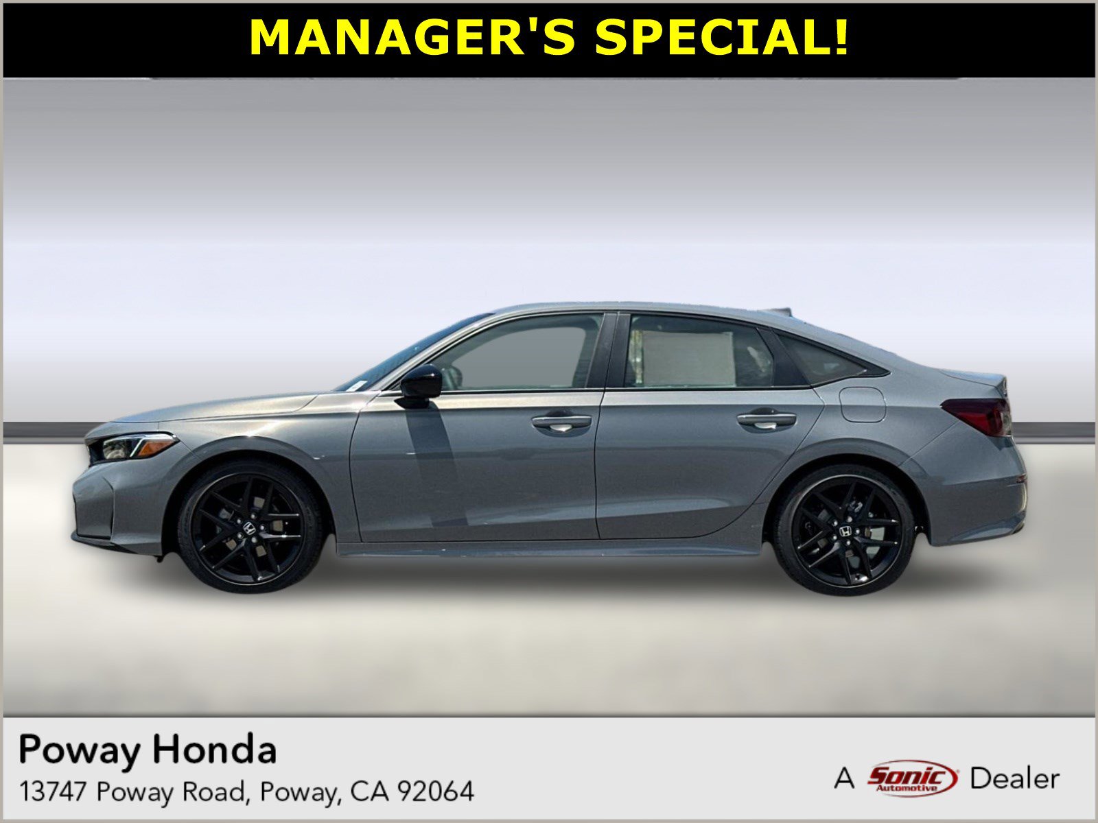 2026 Honda Civic Sport CVT's photo