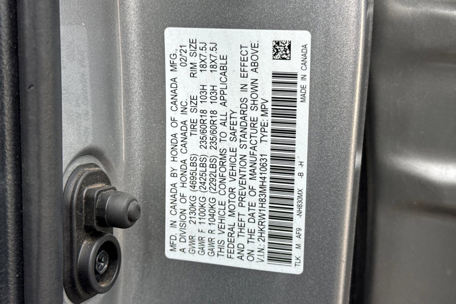 2021 Honda CR-V EX-L - Photo 23