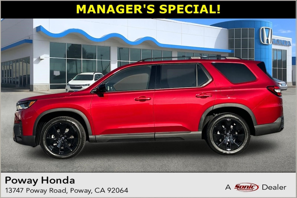 New 2026 Honda Pilot Black Edition SUV