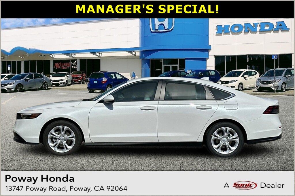 New 2026 Honda Accord LX Sedan