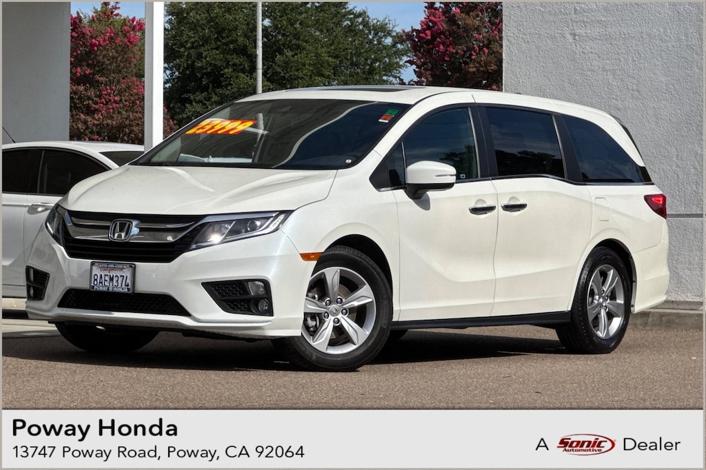Used 2018 Honda Odyssey EX-L w/Navigation & RES Van