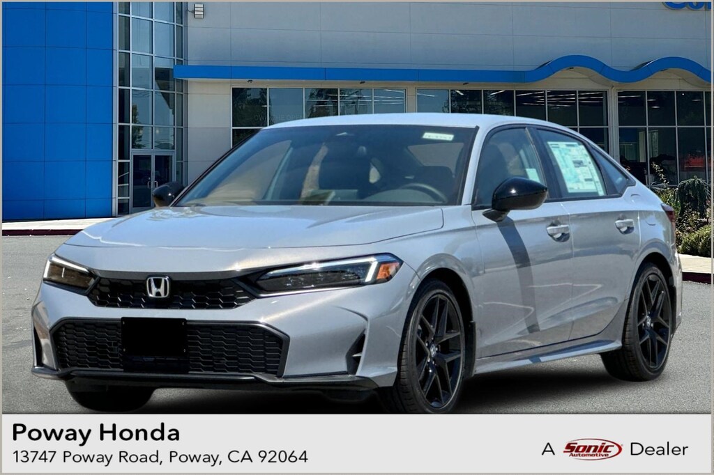 New 2026 Honda Civic Sport Sedan