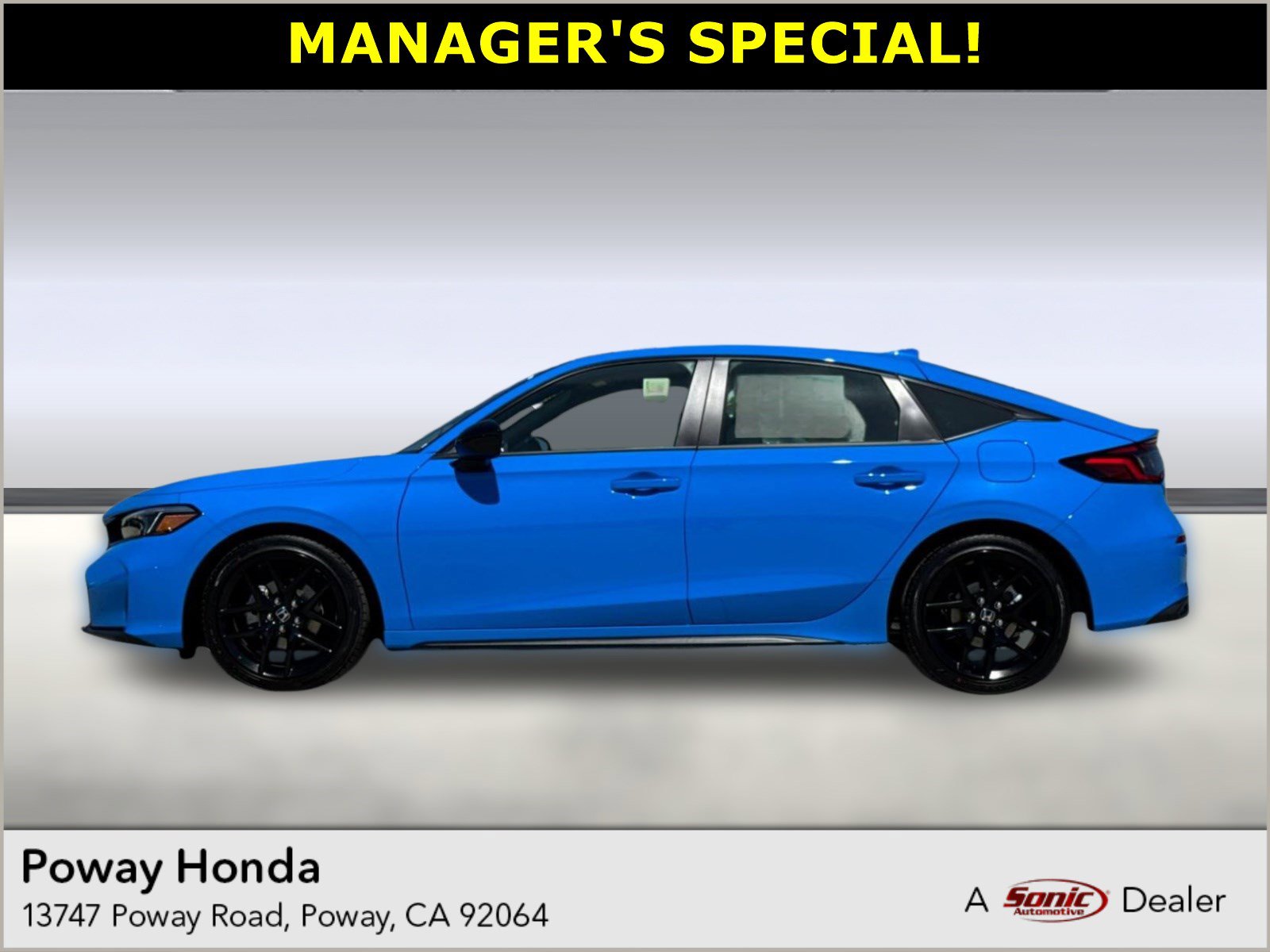 2026 Honda Civic Hatchback Sport