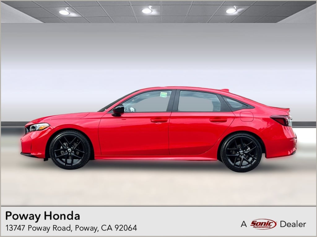 Certified 2025 Honda Civic Sport Sedan
