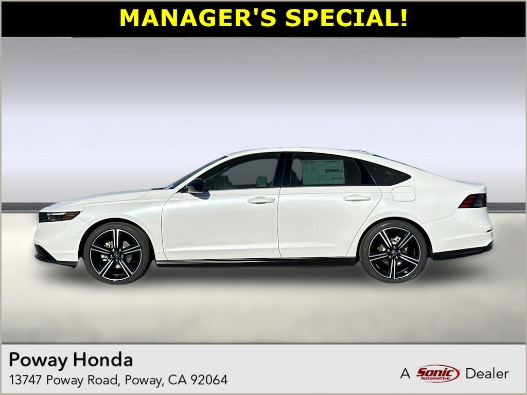 New 2026 Honda Accord SE Sedan