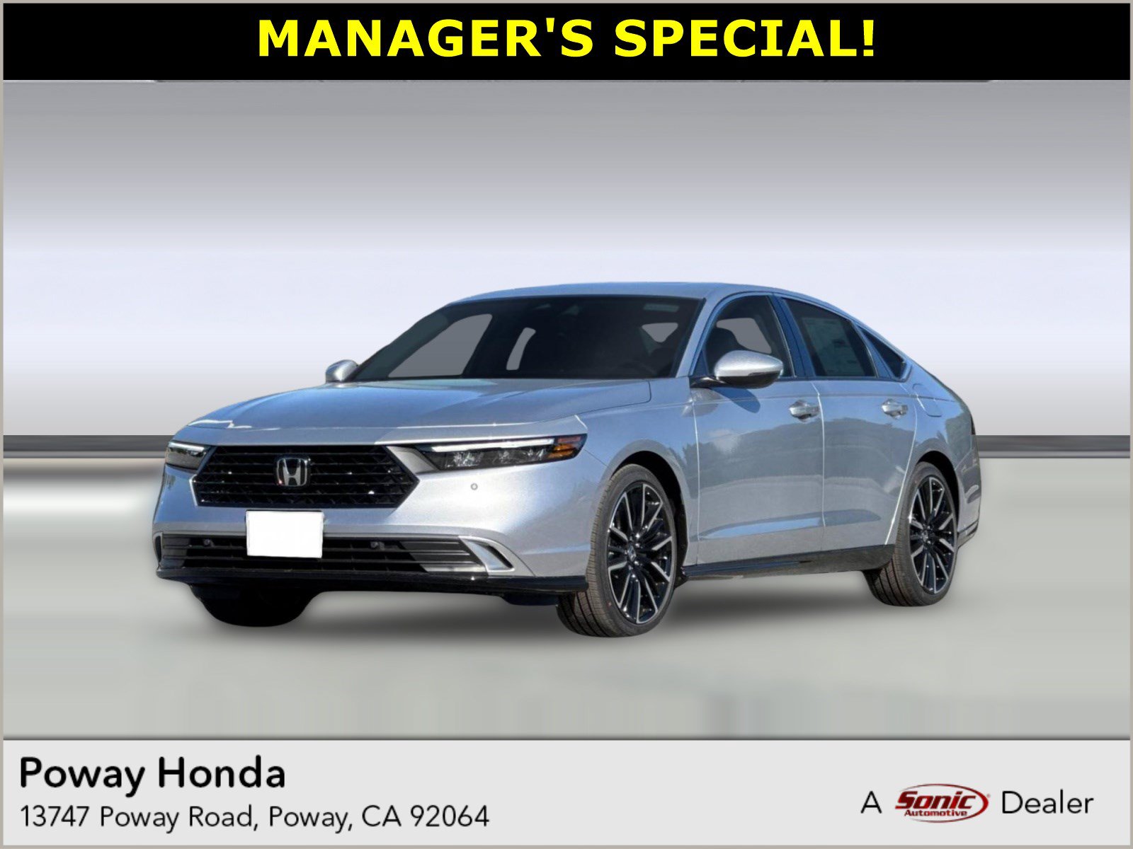 New 2026 Honda Accord Hybrid Touring Sedan near San Diego