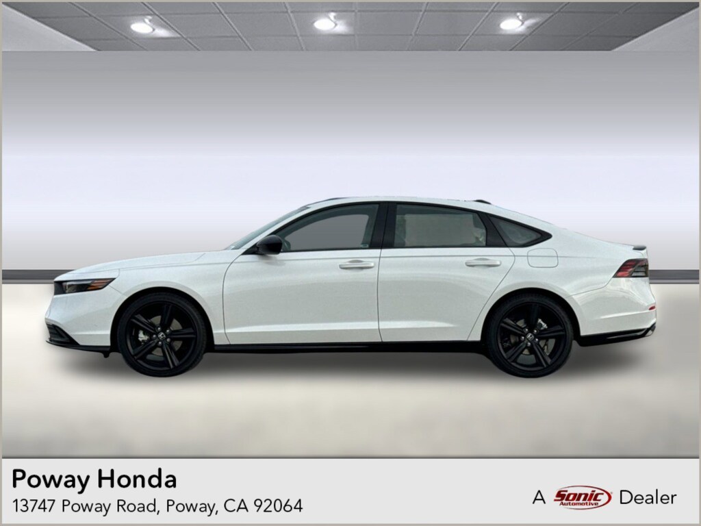 New 2025 Honda Accord Hybrid Sport-L Sedan