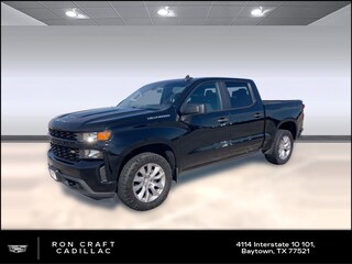 Used 2021 Chevrolet Silverado 1500 Custom Truck Crew Cab for sale in Houston