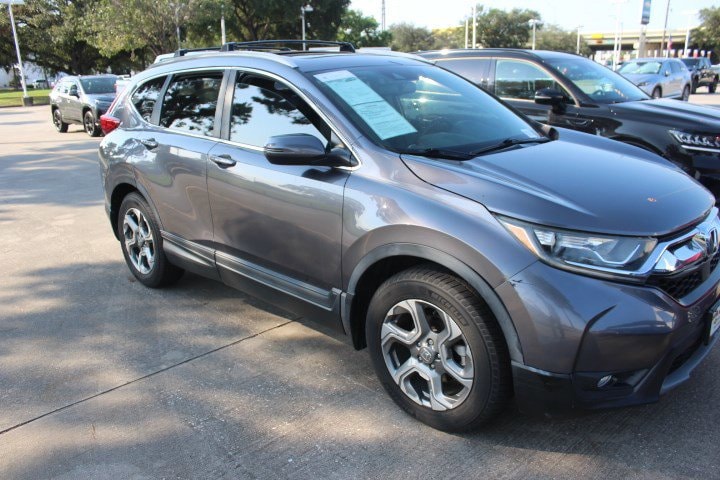 Used 2017 Honda CR-V EX-L with VIN 7FARW1H86HE001029 for sale in Houston, TX