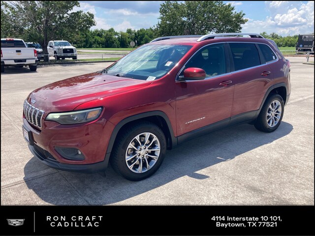 Used 2019 Jeep Cherokee Latitude Plus SUV for sale in Houston
