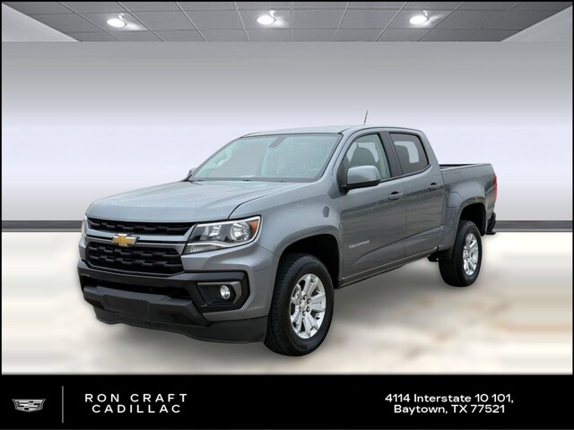 Used 2021 Chevrolet Colorado 2WD LT Truck Crew Cab for sale in Houston