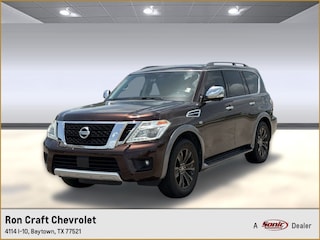Used 2018 Nissan Armada Platinum SUV for sale in Houston