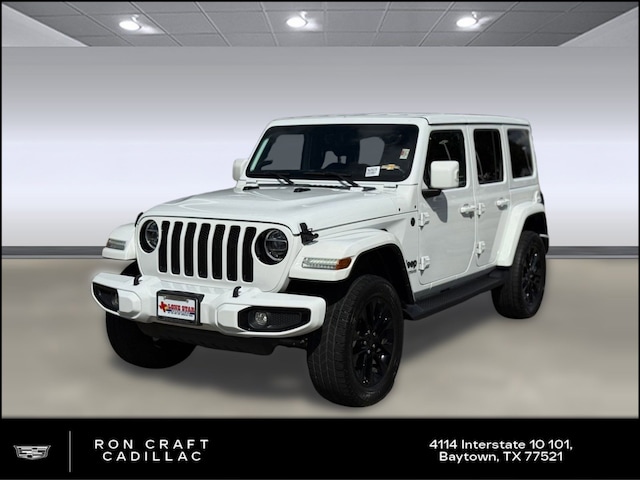 Used 2022 Jeep Wrangler Unlimited High Altitude SUV for sale in Houston