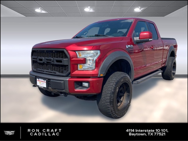 Used 2015 Ford F-150 Lariat Truck SuperCab Styleside for sale in Houston