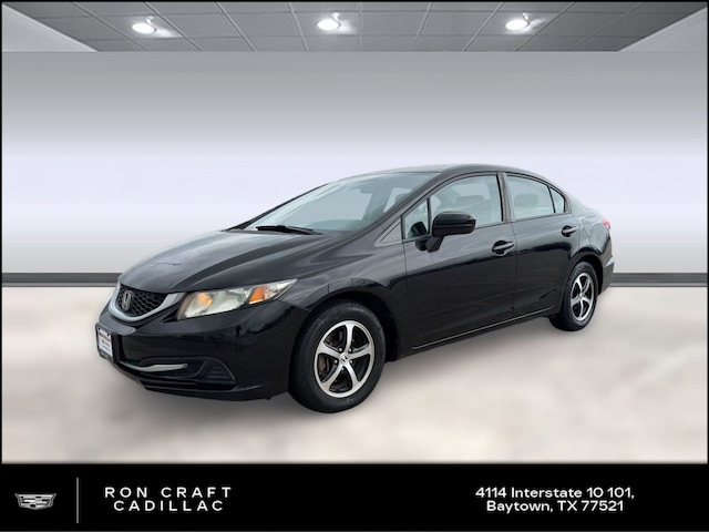 Used 2015 Honda Civic SE Sedan for sale in Houston