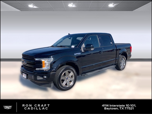 Used 2018 Ford F-150 LARIAT Truck SuperCrew Cab for sale in Houston